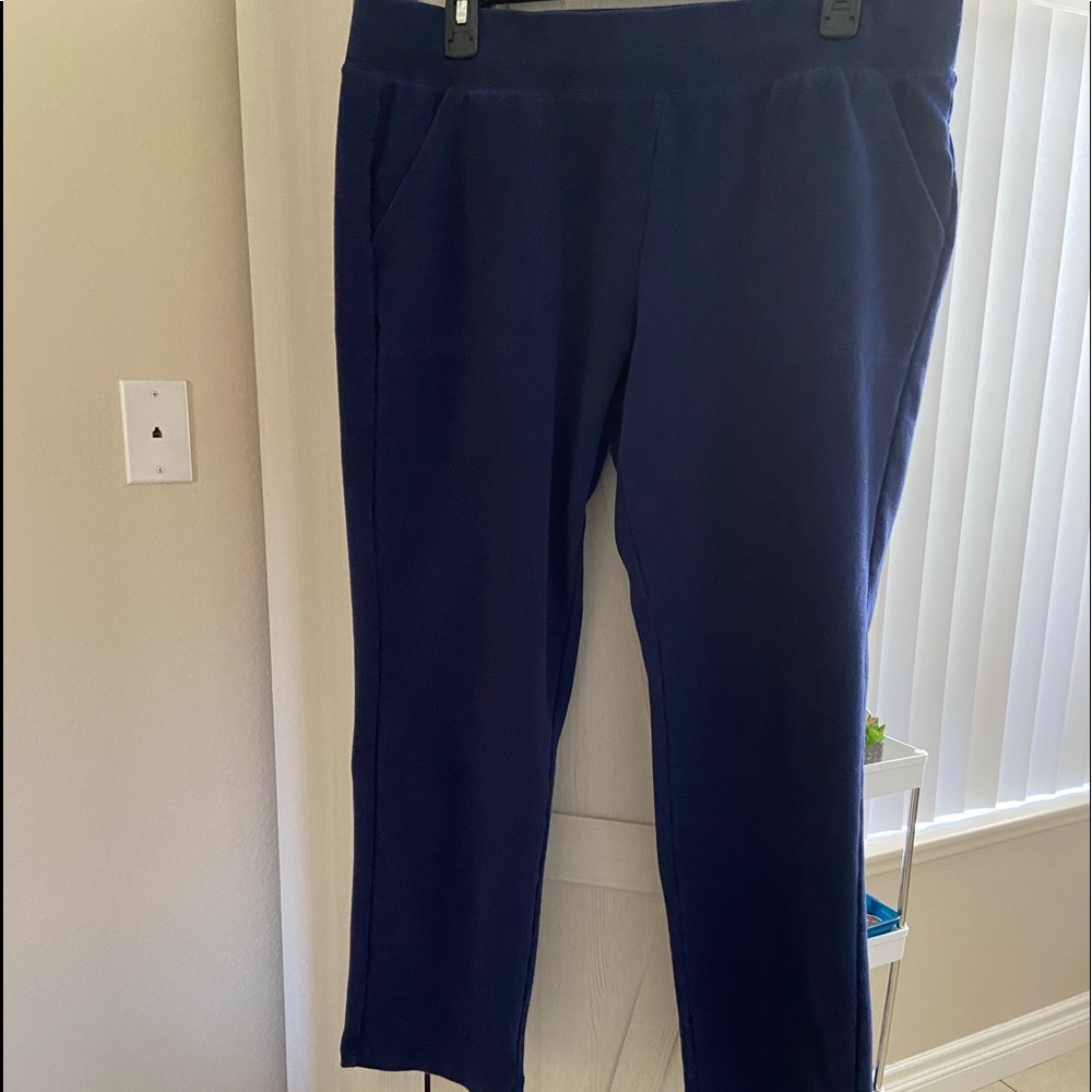 St. John’s Bay navy blue ankle pants